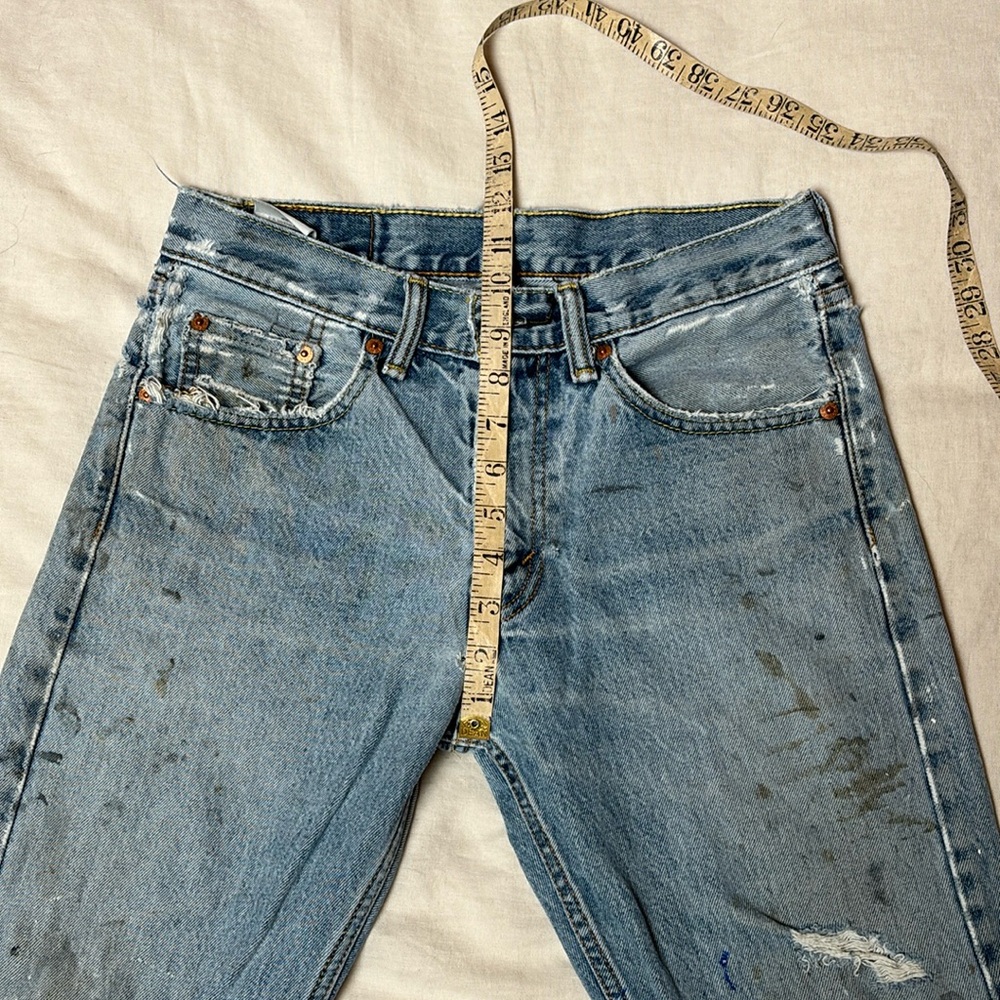 Levi's 505 Blue Women's Jeans - Picture 7 of 10